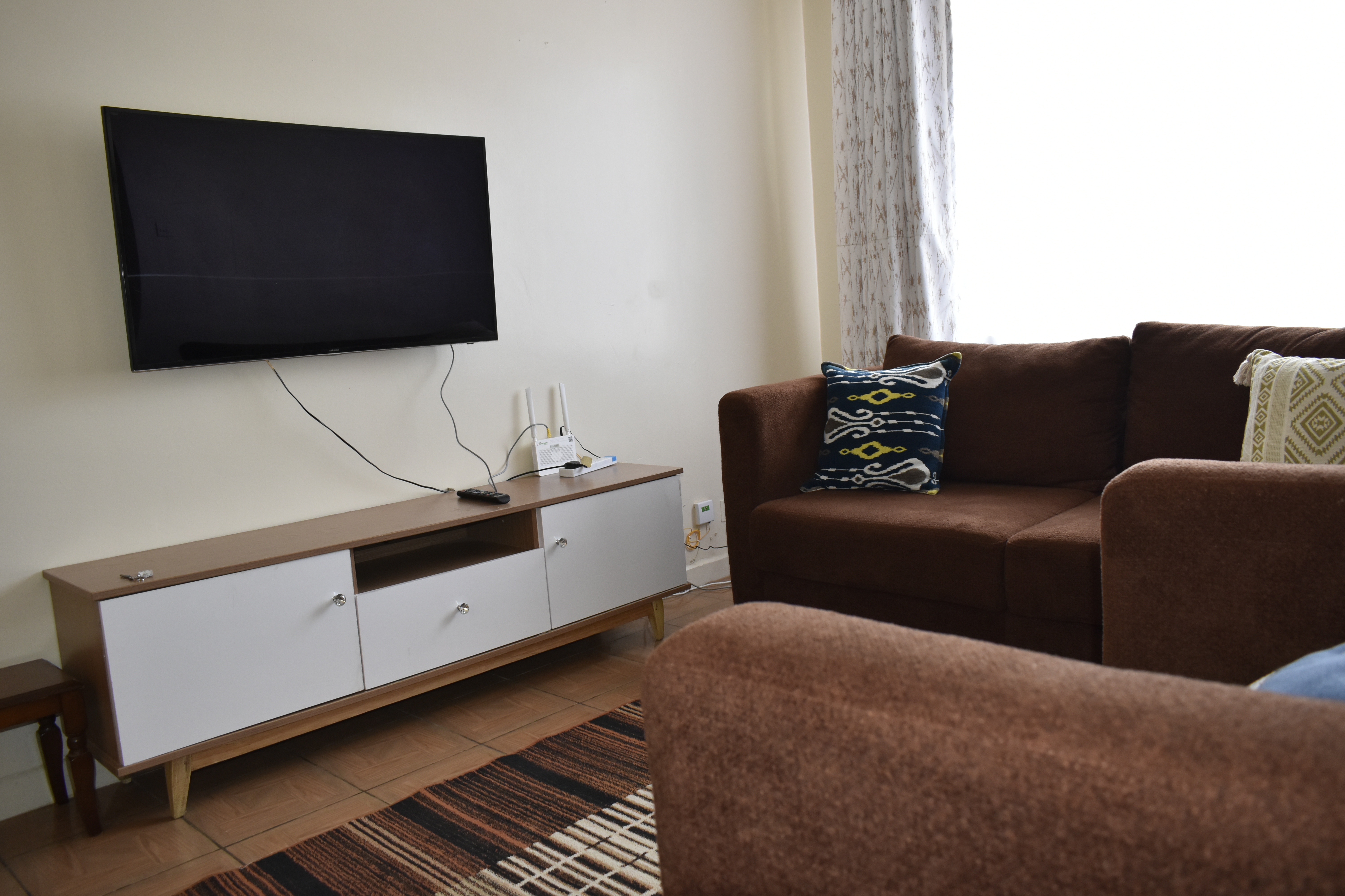 Spacious living room design